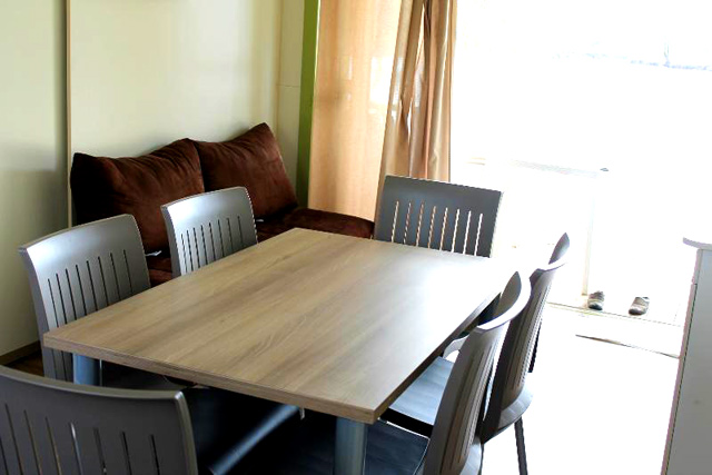 Salle à manger du chalet