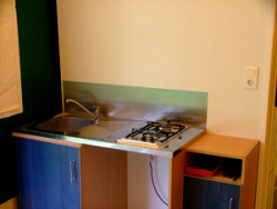 Coin cuisine du chalet confort