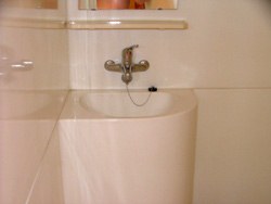 Lavabos du chalet confort