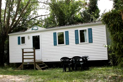 Mobilhome avec lits jumeaux Mobilhome avec lits jumeaux