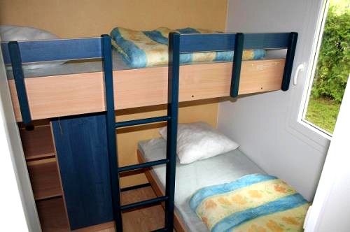 Lits superposés du mobil-home Lits superposés du mobil-home