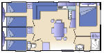 Plan mobilhome 3 chambres