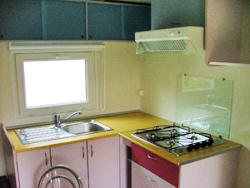 Coin cuisine du mobilhome